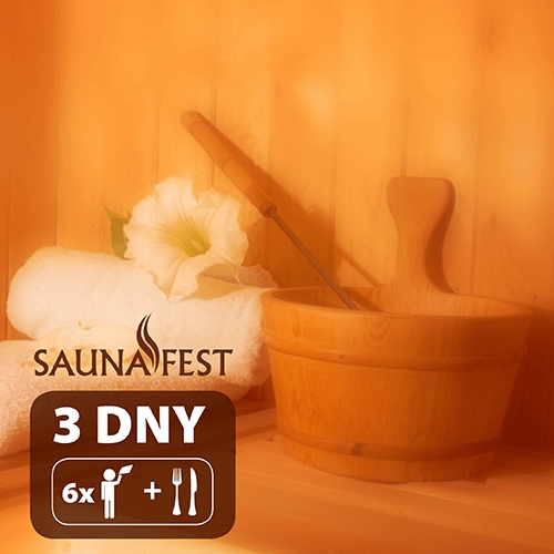 3 dny na SaunaFestu s občerstvením