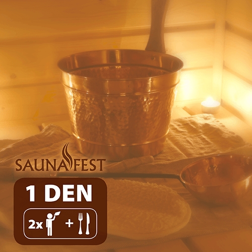 1 den na SaunaFestu s občerstvením